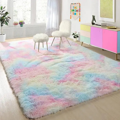 Soft Tie-Dyed Carpet - VIKAMA Modern Home Floor Mat